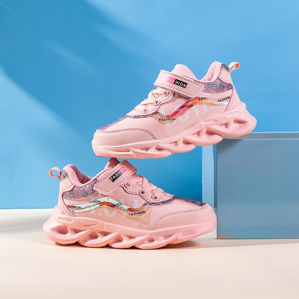Korean Style Trendy Shoes Girls  Girls Shoes Children's Sports Shoes - Image 3