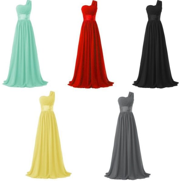 Long Multi-color Banquet Evening Dress - Image 2