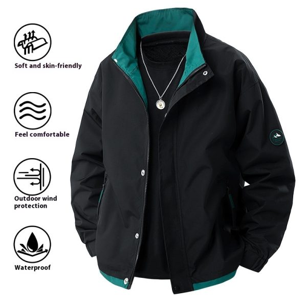 Retro High Street Fashion Brand Pu Shuai Boys Handsome Jacket - Image 2