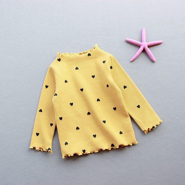 Love long-sleeved T-shirt children's bottoming shirt - Image 4