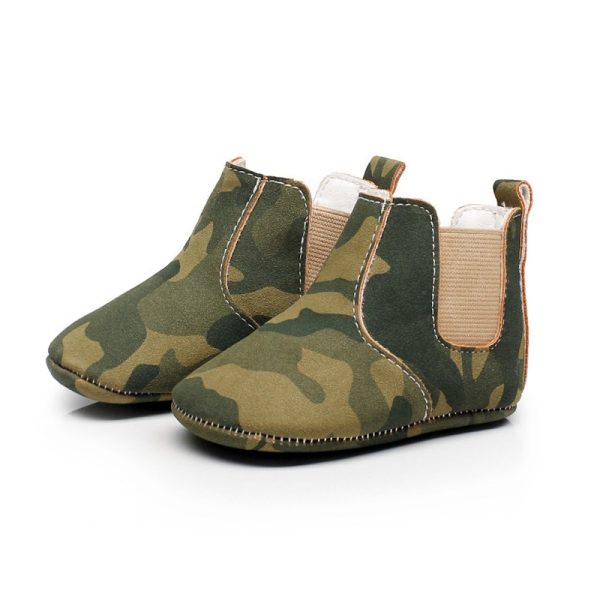 Baby Shoes Baby Xie Shoes Toddler Shoes Elastic PU Soft Shoes Children's Shoes - Image 10