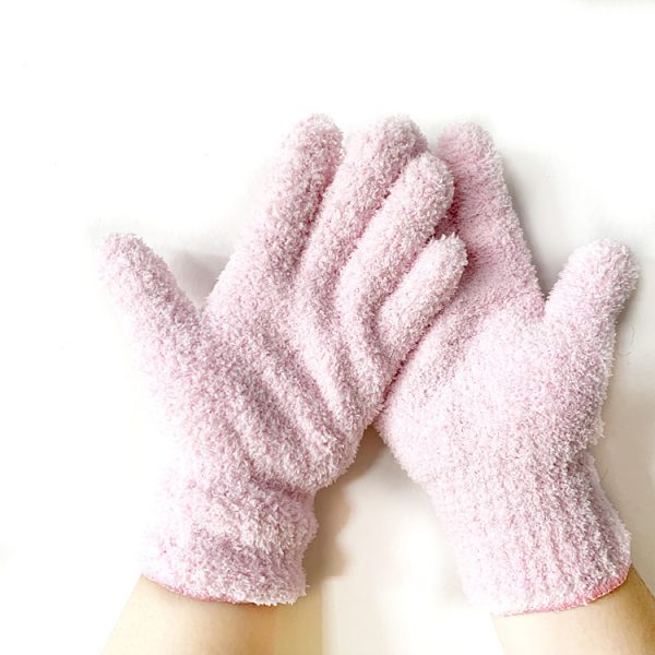 Half Velvet Comfortable Fine Fiber Dust Gloves - Image 8