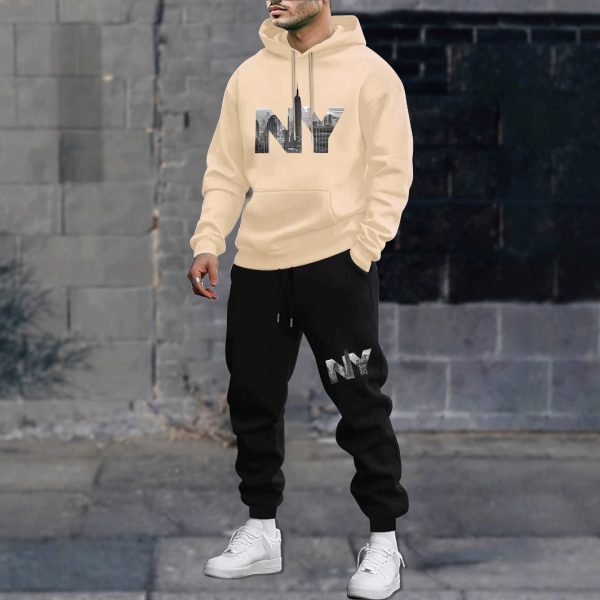 Leisure Sports Sweater Sweatpants Men's Suit - Image 2
