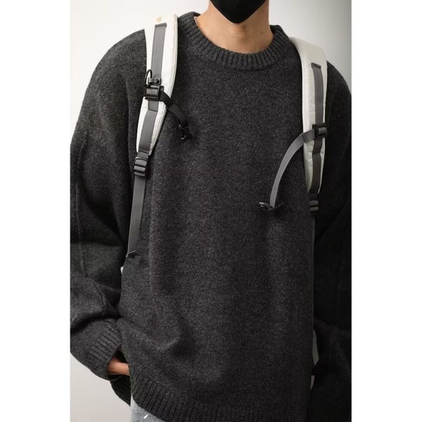 Men's Autumn And Winter Thermal Knitting Bottoming Shirt Top - Image 4