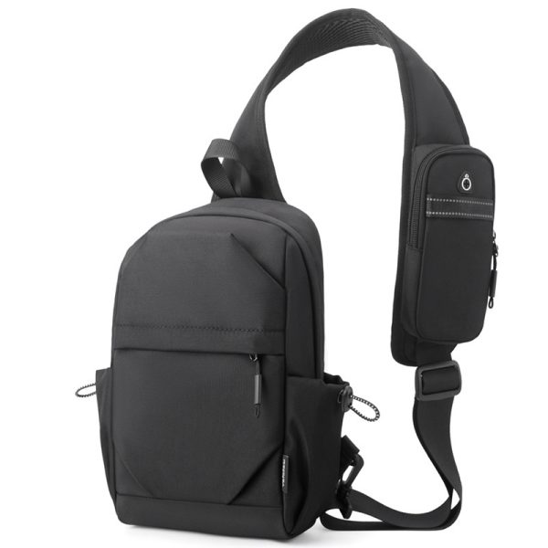 Men's Backpack Oxford Cloth Shoulder Chest Bag - Image 9