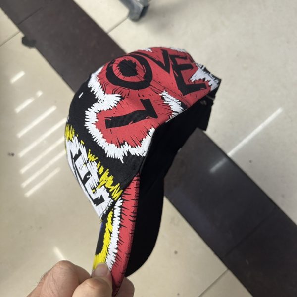 Graffiti Letter Cotton Sports Breathable Baseball Cap - Image 4