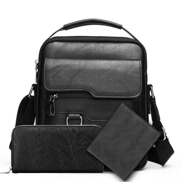 Casual Crossbody Men's Document Small Backpack - Image 10