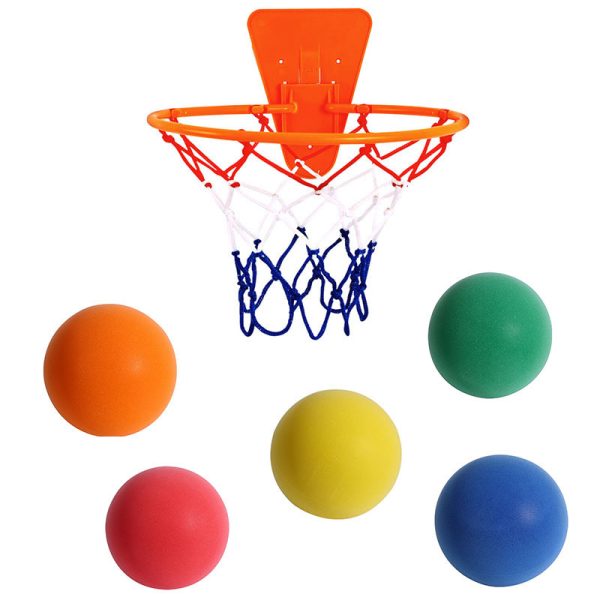Silent High Density Foam Sports Ball Indoor Mute Basketball Soft Elastic Ball Children Sports Toy Games - Image 2