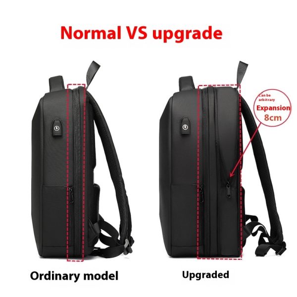 Men's Backpack Security Lock Backpack Business - Image 3