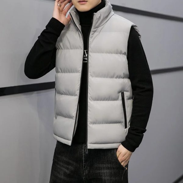 Autumn And Winter Leisure Warm Sleeveless Jacket - Image 7