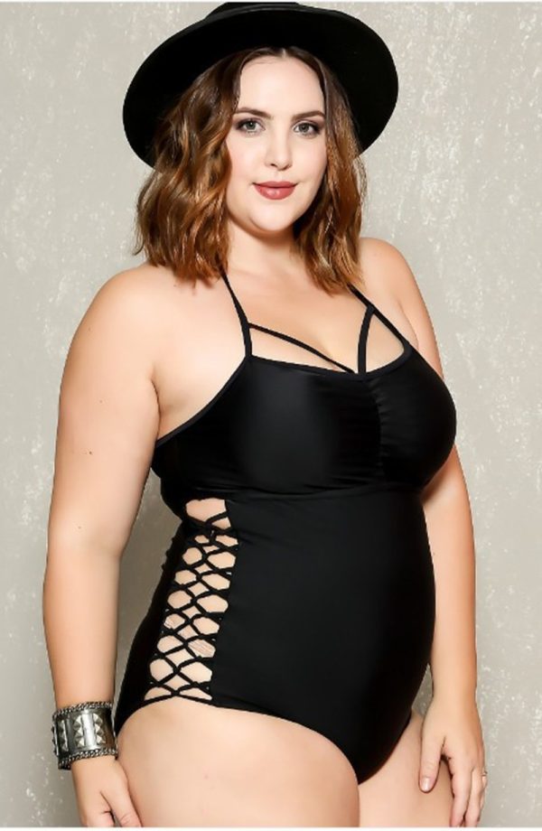Plus size one-piece swimsuit - Image 3