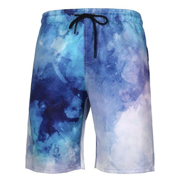 Men's Beach Pants Casual Shorts Octopus Amazon Plus Size Sweatpants - Image 3