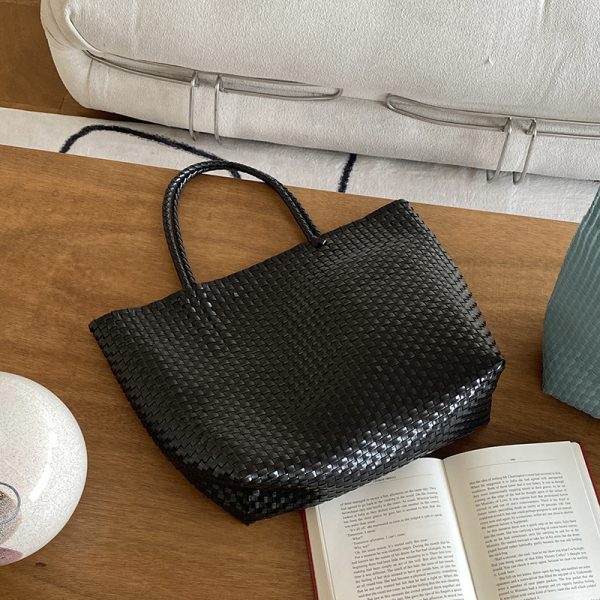 Holiday Shoulder Tote Hand-woven Bag - Image 7