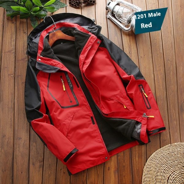 Men's Shell Jacket Three-in-one Warm Sportswear - Image 6