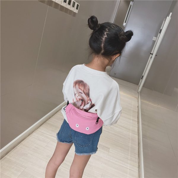 Children's Single-shoulder Waist Bag Funny Pattern - Image 3