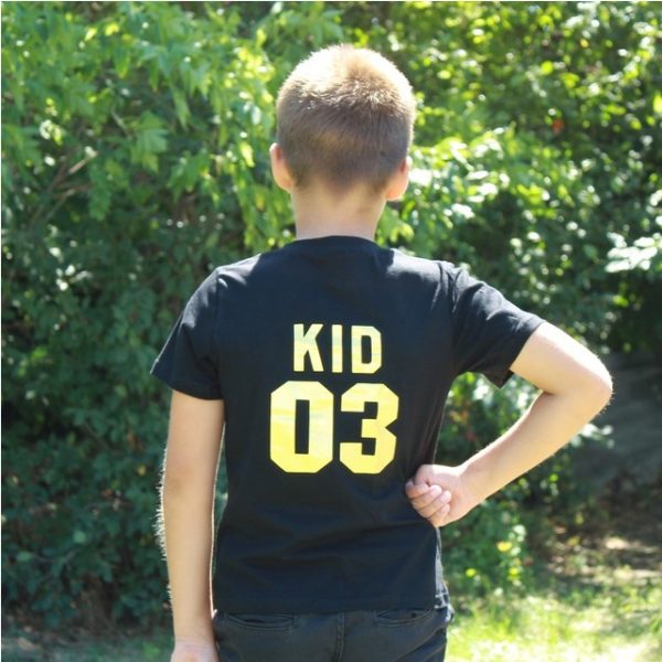 Parent-child Short-sleeved T-shirt Family Top - Image 7