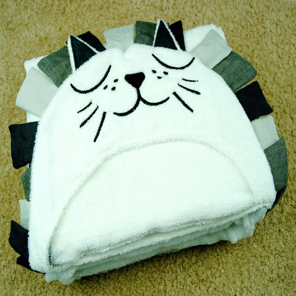 New Baby Boys Girls Lion Cat Shape Bath Towel Stuffed Toys Dolls Kids Room Bed Blanket & Swaddling Kids Christmas Gift - Image 7