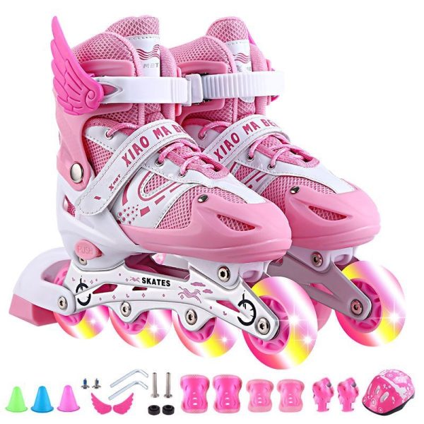 Kids Roller Skates Kids Roller Skates Skating Shoes Boys And Girls - Image 2