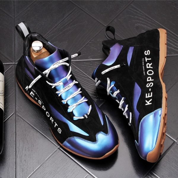 Frosted Personality Youth Short Leather Boots - Image 5