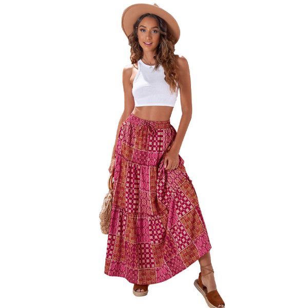 Loose Casual High Waist Dress For Women - Image 7