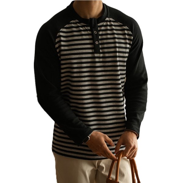Men's Spring Leisure Loose Bottoming Shirt Men - Image 5