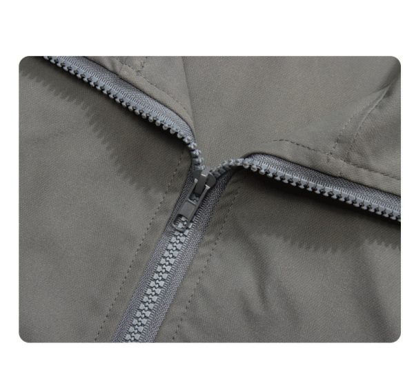 WLS Function Metal Zipper Buckle Vest - Image 5