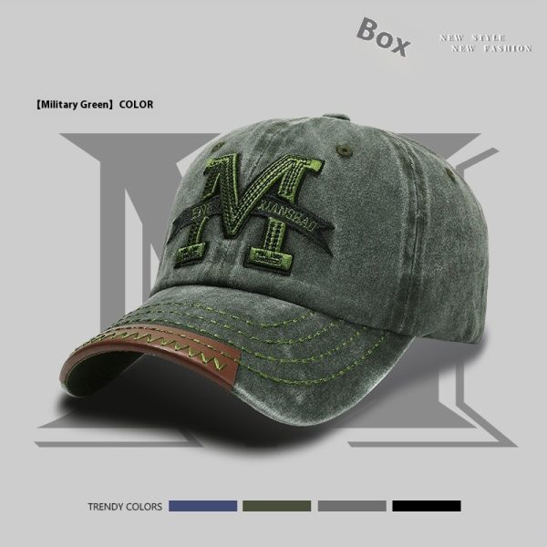 Spring And Autumn Retro Peaked Cap Men's And Women's Outdoor Sun Hat - Image 5
