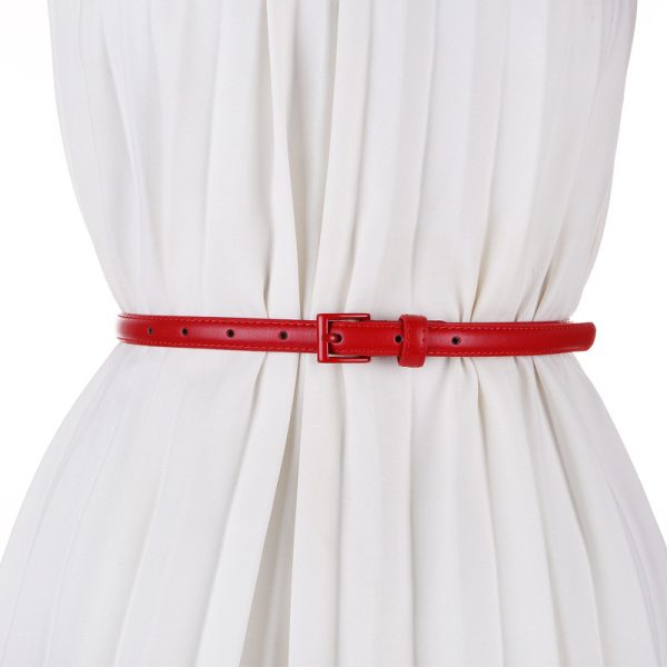 Simple All-match Fashion Decoration With Skirt Suit Pants Belt - Image 4