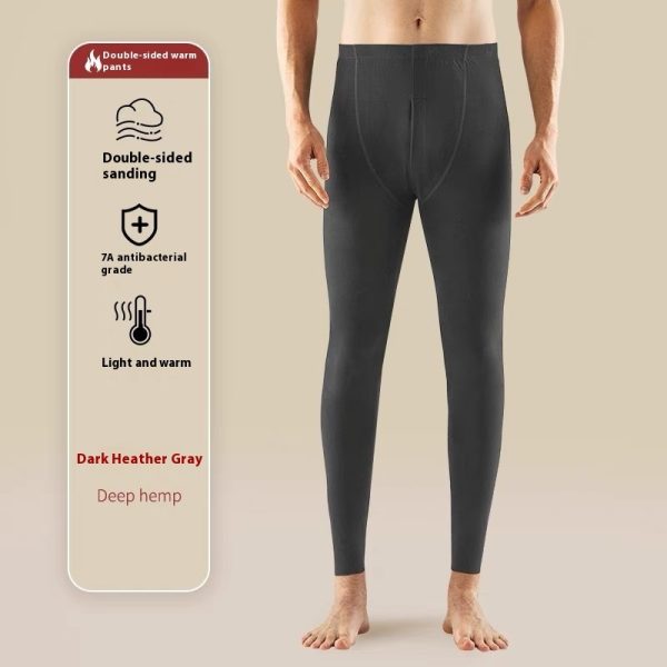 Long Johns Men's Warm Compression Pants Leggings - Image 5
