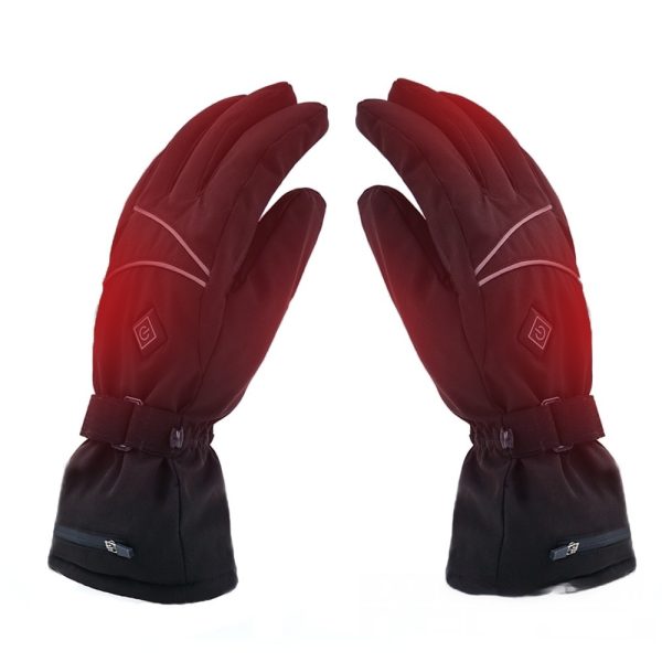 Electric Heating Gloves Lithium Battery Three-gear Temperature Control Warm - Image 3
