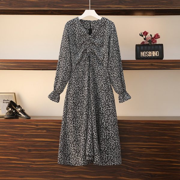 Fairy Girl Mori Style Floral Girlfriends Plus Size Dress Women - Image 4