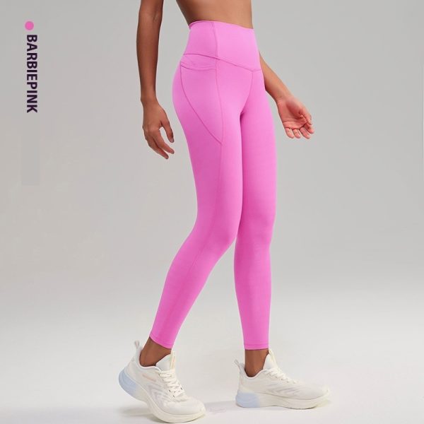 Medium Tenacity Sports High Waist Nude Feel Yoga Pants Women - Image 5