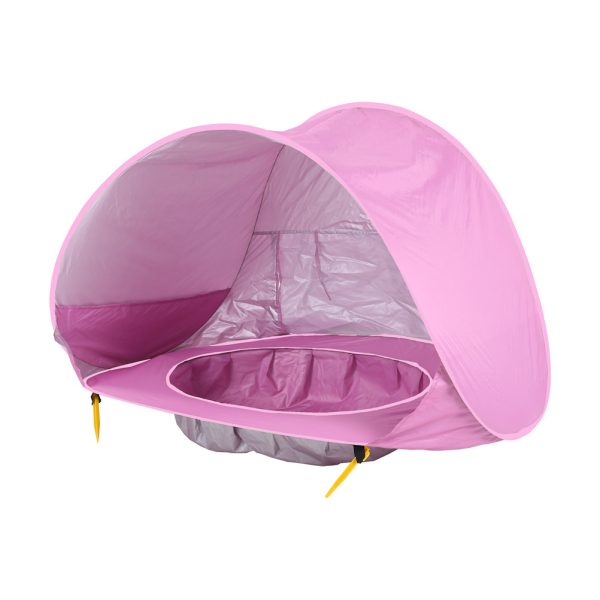 Baby Beach Tent Kids Outdoor Camping Easy Fold Up Waterproof  Up Sun Awning Tent UV-protecting - Image 10