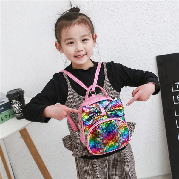 Cartoon Cute New Sequined Children's Backpack - Image 10