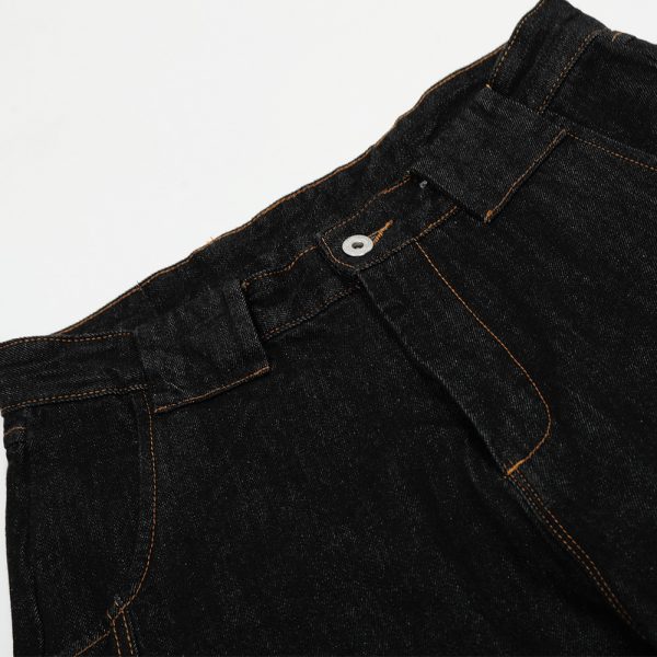 Washed Simple Solid Color Loose Wide-leg Pants - Image 3