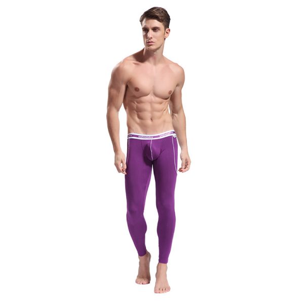 Men's Thin Viscose Soft Fabric Slim-fit Stretch Long Johns - Image 8
