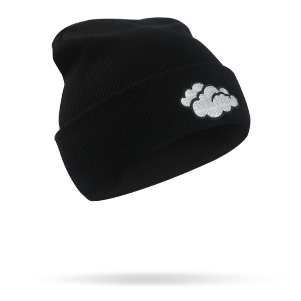 Fashion Fashionmonger Hip Hop Woolen Cap Creative Weather Embroidery Knitted Hat - Image 2