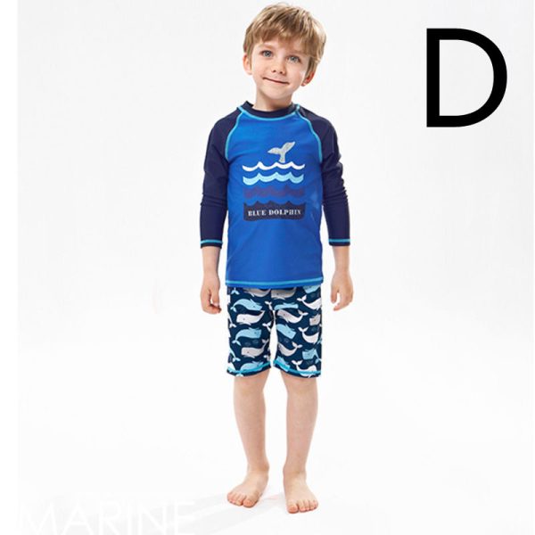 Children's Swimsuit Boys Split Boy Quick-Drying Swimsuit - Image 4