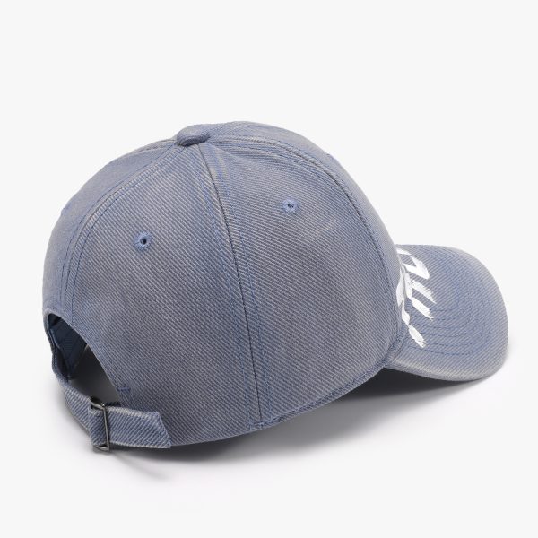 Letter Graffiti Curved Brim Soft Top Baseball Cap - Image 4