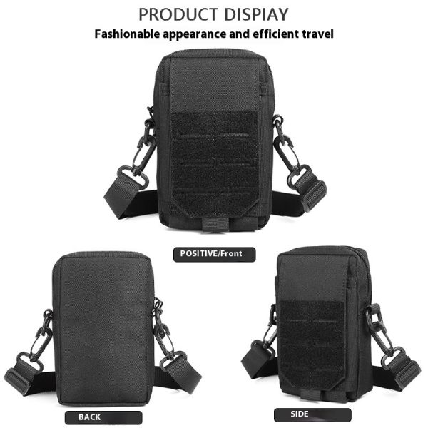 Men's Korean-style Waterproof Oxford Cloth Tactical Satchel - Image 3