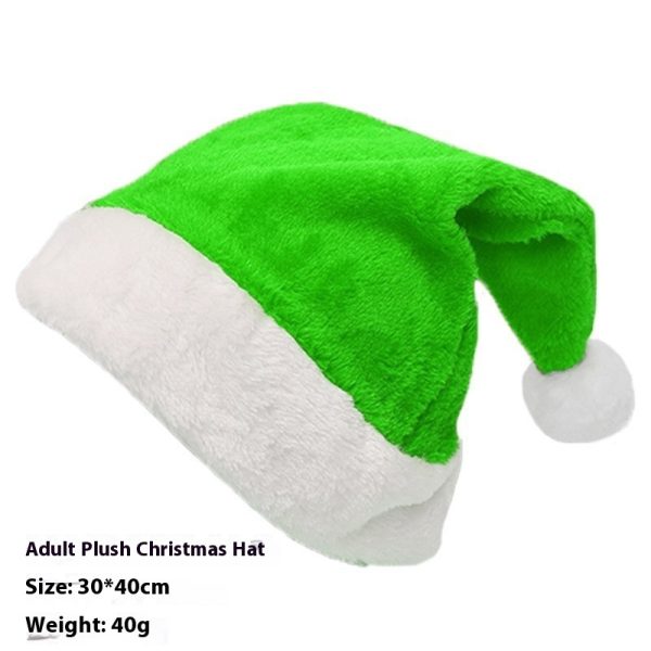 Christmas Decoration Supplies Dress Up Plush Bonnet - Image 9