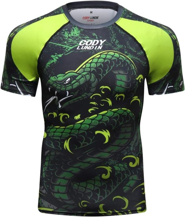3D Digital Printing Short-sleeved T-shirt Animal Men - Image 5