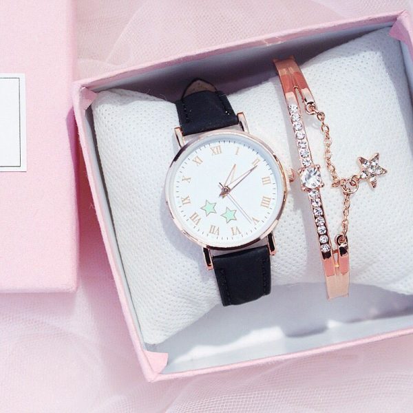 Women's Fashion Simple Retro Electronic Watch - Image 3