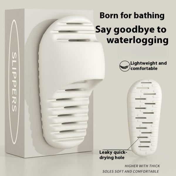 Quick-drying Bathroom Women's Wear-resistant Mute Slippers - Image 7