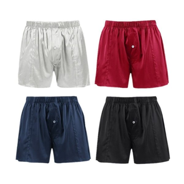 Seamless Men Silk Boxers Are Comfortable To Exercise - Image 5