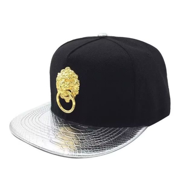 Men's PU Leather Hip-hop Baseball Cap - Image 8