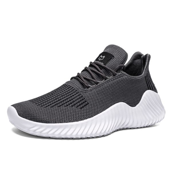 Breathable And Versatile Casual Sports Mesh Men's Shoes - Image 4