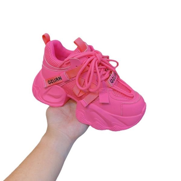 Fashion Thick Bottom Sneaker Women's All-match - Image 5