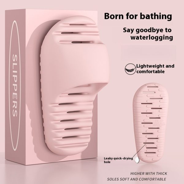 Quick-drying Bathroom Women's Wear-resistant Mute Slippers - Image 6