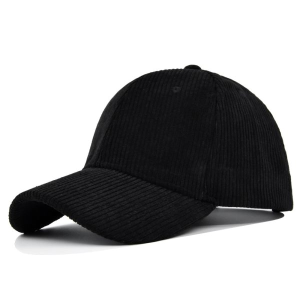 Fashion Corduroy All-matching Peaked Cap Men - Image 4